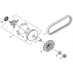 22110H5B000  Face Movable Drive Sym Symphony-125-150 SR