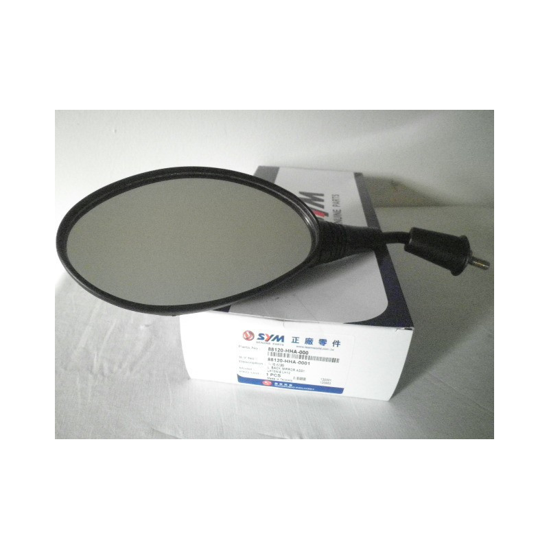 88120HHA000   Mirror LH. Sym HD-125-200 EVO-EFI