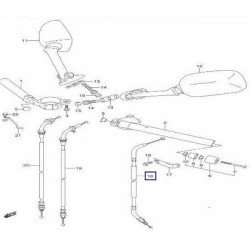 5820035F10  Clutch Cable Suzuki GSXR-600-750 '02-'03