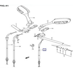 5820001H00  Ντίζα Συμπλέκτη Suzuki GSXR-600-750 '06-'07