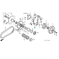 22535KGF910  Σιαγώνες Φυγοκεντρικού Honda SH-125-150