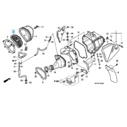 17214MEN670  Base Assy. Element Honda CRF-250X-450X