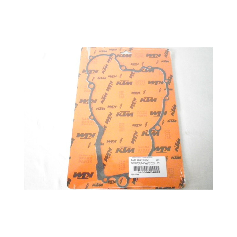 54830024000  Clutch Cover Gsket KTM EXC-SX-250 2-stroke '04-'13