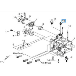 37750PC1004  Βαλβίδα Θερμοκρασίας SYM HD-125-200 GTS-250-300 Joyride-125-200