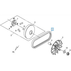91319528  Bando Drive Belt  Sym HD-125  