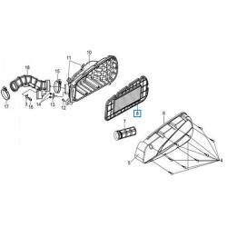 17211LEA000  Air Filter Sym Citycom-300i