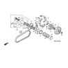 23100GBY901  Drive Belt Honda X8R-S X8R-X SH-50 Scoopy