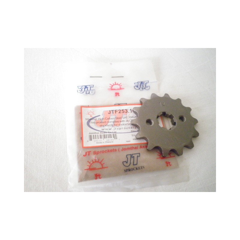 JTF253.14  JT Front Sprocket Honda ANF-125 Innova (14t.)