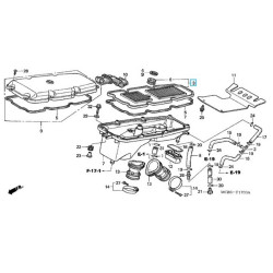 17210MCB960  Φίλτρο Αέρος Honda XL-650V Transalp
