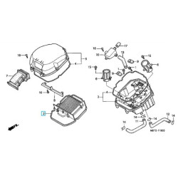 17210MBTD10  Air Filter Honda XL-1000V Varadero '99-'02