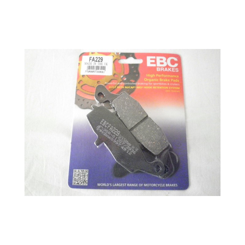 FA229  EBC Front Brake Pads Kawasaki Versys-650