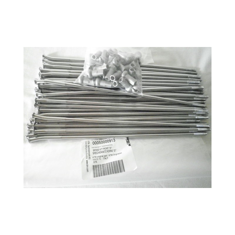 00050000913  Ακτίνες Σετ Εμπρός Τροχού KTM Adventure 640-950-990