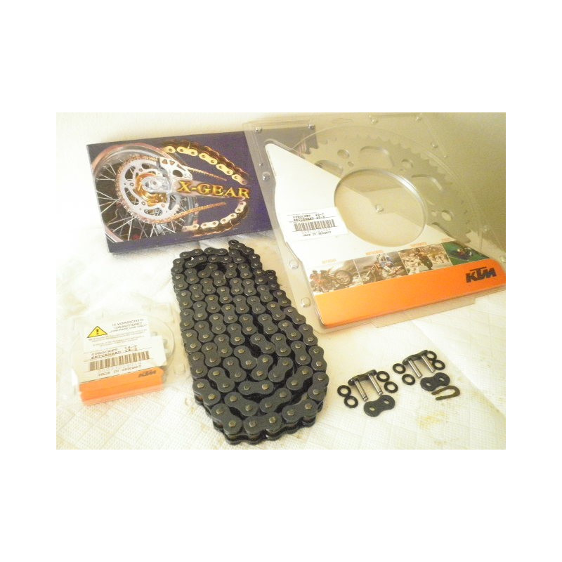 XGKTM1450 Drive Chain Set X-Gear 14-50 KTM EXC-SX 