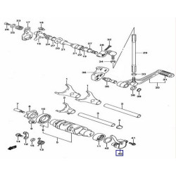 3773014J00  Διακόπτης 'Ενδειξης Ταχυτήτων Suzuki GSXR-1000 '09-'11