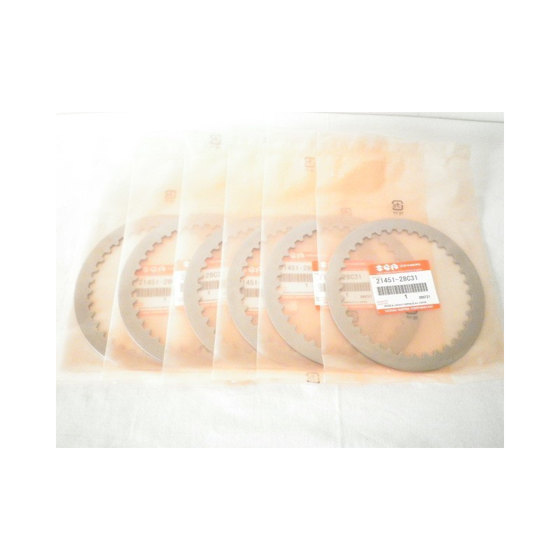 2145128C31SET2  Clutch Steel Plate Discs Set Suzuki RMX-250 '97-'99