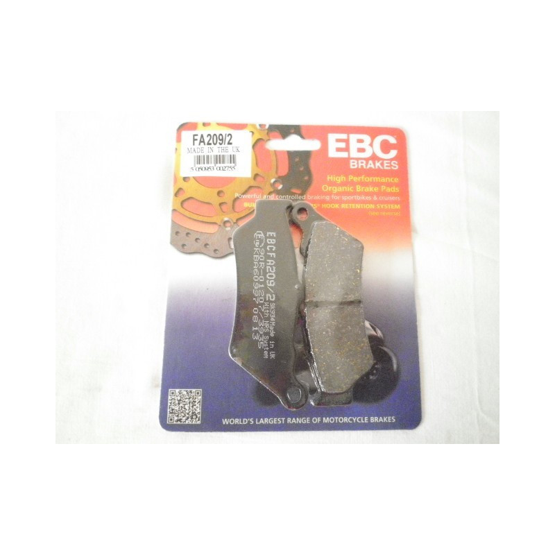 FA209  EBC Front Brake Pads Honda NX-650 Dominator SLR-650