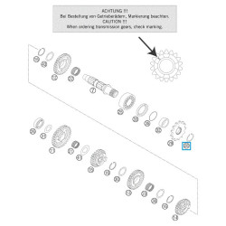 52033096000   Front Sprocket Lock Ring KTM EXC-SX 2-stroke