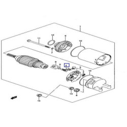 3113038300  Καρβουνάκι Μίζας Θετικό Suzuki AN-650 Burgman 