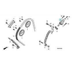 14520MERR62  Τεντωτήρας Καδένας Εκκεντροφόρου Honda CBF-600 '08-'11