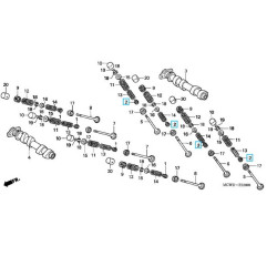 12209ML0722  Τσιμούχα Βαλβίδας Honda CB-CBF-VFR