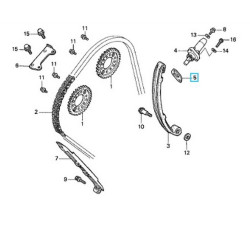 14523MALA01  Gasket Timing Chain Tensioner Honda CB-CBF-CBR