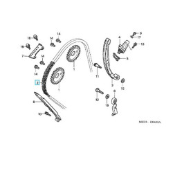 14401MEE003  Καδένα Εκκεντροφόρου Honda CB-600 CBR-600 CBF-600