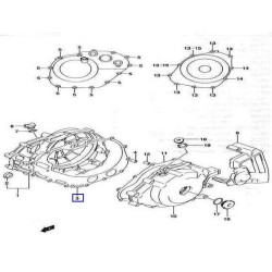 1148244H00  Clutch Cover Gasket Suzuki DL-650 V-Strom