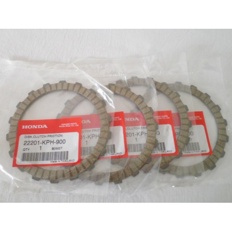 22201KPHSET  Clutch Friction Disks Set Honda ANF-125 Innova