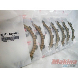 22201MJ1SET  Clutch Friction Disks Set Honda XRV-750 Africa Twin