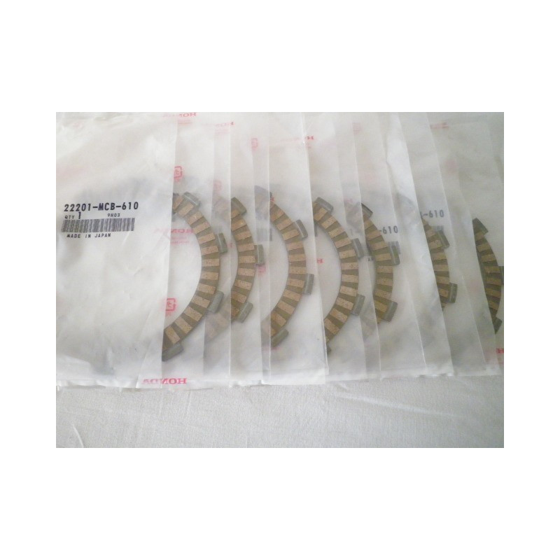 22201MCBSET  Δίσκοι Συμπλέκτη Φίμπερ Σετ Honda XL-650V Transalp