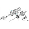 22321KF0770  Clutch Metal Plate Honda XR-NX-AX-1 