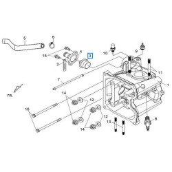 19300HMA000  Θερμοστάτης Sym Citycom-300 GTS-300 EFI 