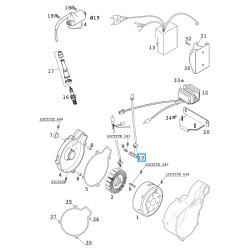 58439034000  Pulser Coil KTM LC4-640 '98-'07