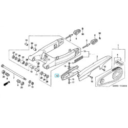 52170MBW000  Γλύστρα Αλυσίδας Honda CBR-600F '99-'06