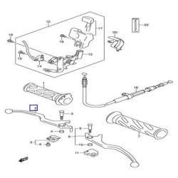 5742114F00  Right Hand Brake Lever Suzuki AN-250-400 Burgman 