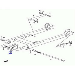6127316H00  Buffer Chain Touch Defence Suzuki FL-125 Address