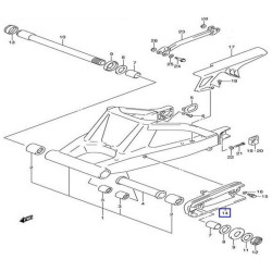6127340F00  Buffer Chain Touch Defence Suzuki GSXR-1000 '01-'04