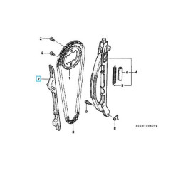 14620KCZ000  Γλύστρα Καδένας Εκκεντροφόρου Honda XR-250 '96-'04