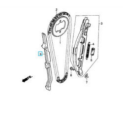 14620KK1000  Γλύστρα Καδένας Εκκεντροφόρου Honda XR-250 '88-'95