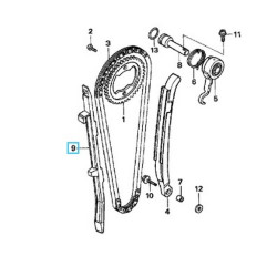 14620MN9870  Guide Camshaft Chain Honda NX-650 Dominator