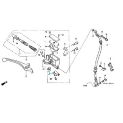 35340KGH901  Διακόπτης Στoπ Εμπρός Φρένου Honda ANF-125 Innova '03-'06