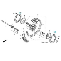 45251MCB610  Front Disk Brake Honda XL-650V Transalp '00-'03