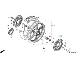 45220MFAD11  Front Left Disk Brake Honda CBF-1000 ABS '06-'10