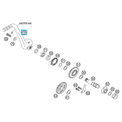 50333070144  Μανιβέλα KTM EXC-125-200 '98-'11