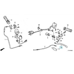 53178KPK900  Μανέτα Συμπλέκτη Honda CBR-125