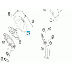 77206015000  Φίλτρο Αέρος ΚΤΜ SX-SXF '11-'13 EXC-EXCF '12-'13