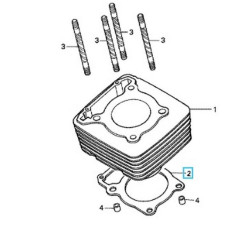 12191KPF901  Cylinder Base Gasket Honda CBF-250 