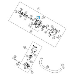 0770047015  O'Ring 47,00X1,50 KTM LC4 640