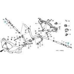 53105KPH970  Αντίβαρο Τιμονιού Honda ANF-125 Innova