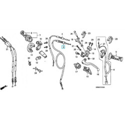 22870KRNA10  Clutch Cable Honda CRF-250R '08-'09